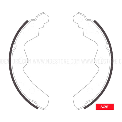 BRAKE SHOE KIT REAR GENUINE FOR SUZUKI WAGON R - ndestore.com
