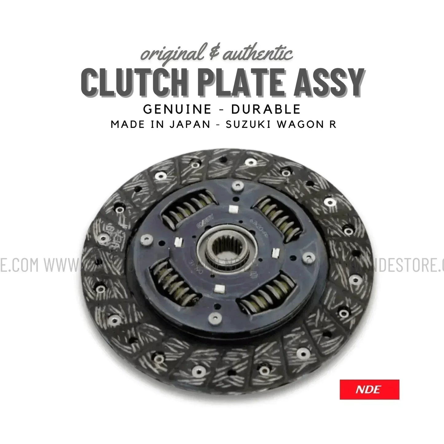 CLUTCH PLATE AND PRESSURE GENUINE FOR SUZUKI WAGON R - ndestore.com