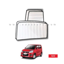 SUN SHADE WHITE WRINKLE FOR SUZUKI WAGON R - ndestore.com