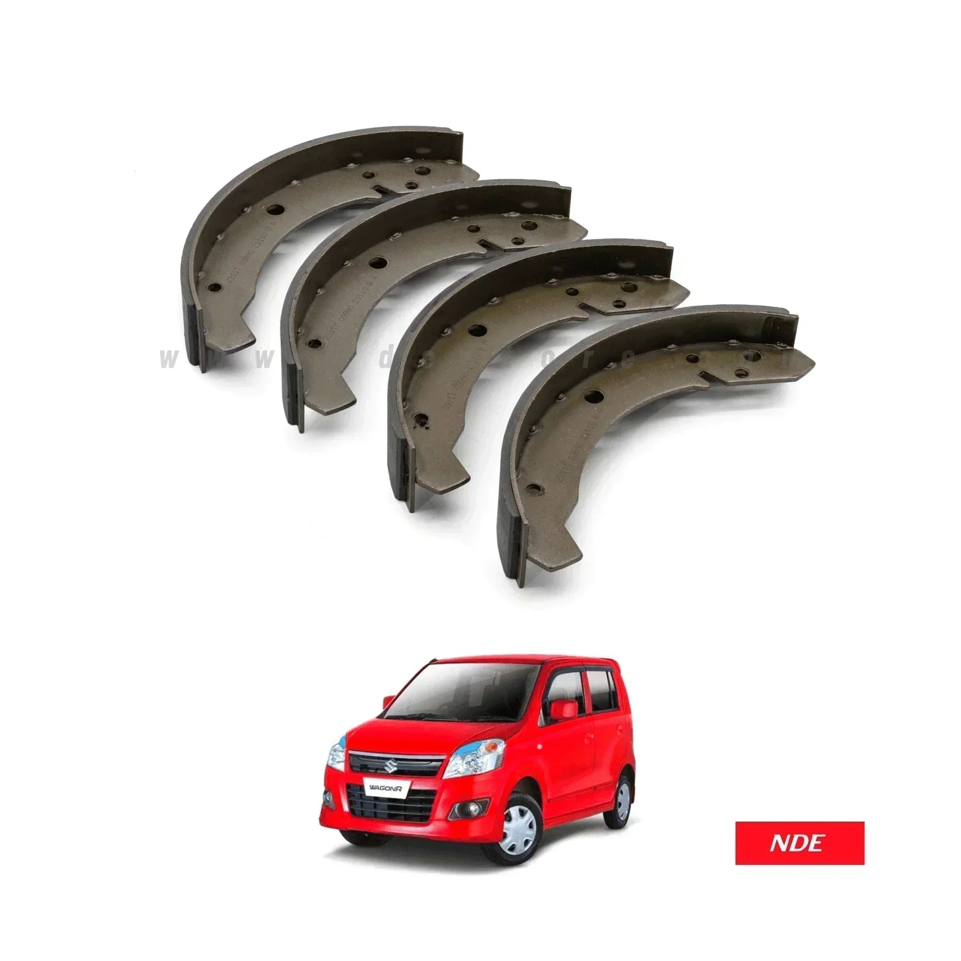 BRAKE SHOE KIT REAR DOT OE FOR SUZUKI WAGON R - ndestore.com