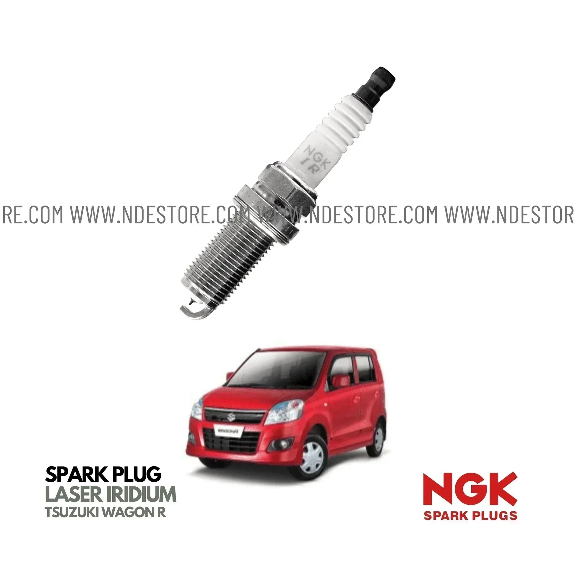 SPARK PLUG NGK LASER IRIDIUM FOR SUZUKI WAGON R - ndestore.com