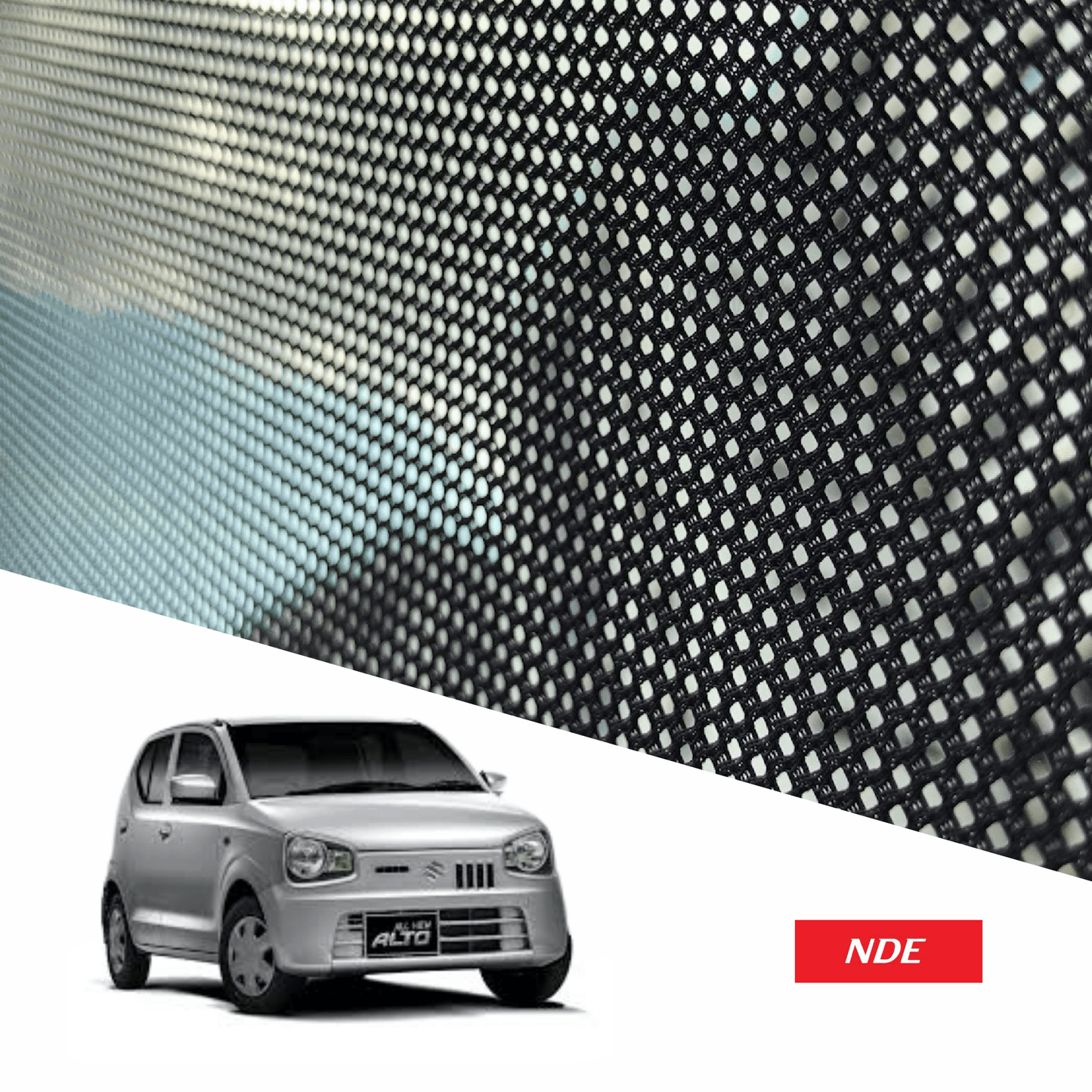 SUN SHADE CURTAIN SET XTREEME MESH FOR SUZUKI ALTO (2018-2025) - ndestore.com