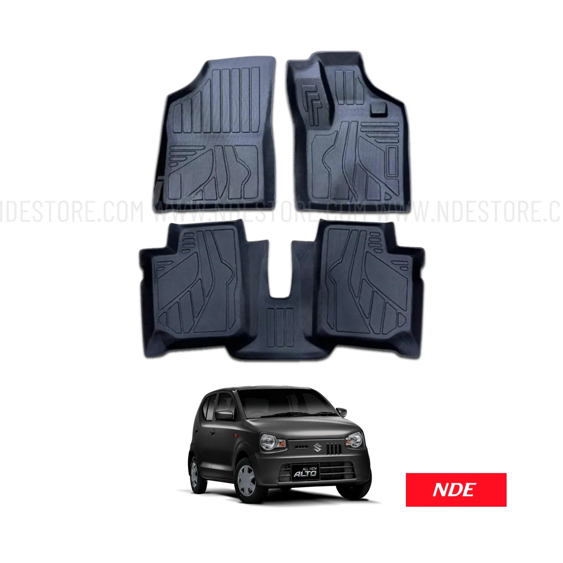 FLOOR MAT TPE STYLE FOR SUZUKI ALTO (2018-2021) - ndestore.com