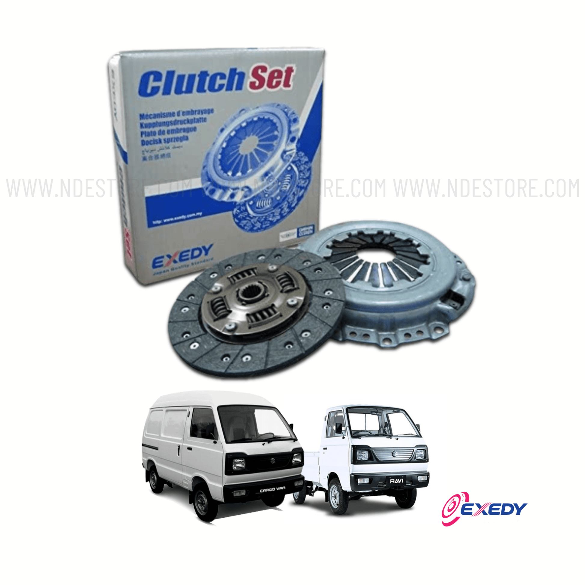 CLUTCH PLATE AND PRESSURE EXEDY FOR SUZUKI BOLAN - ndestore.com