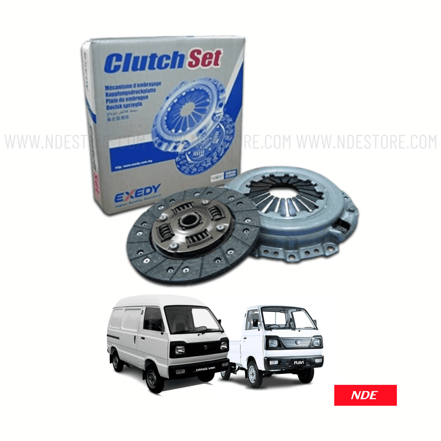 CLUTCH PLATE AND PRESSURE EXEDY FOR SUZUKI BOLAN - ndestore.com