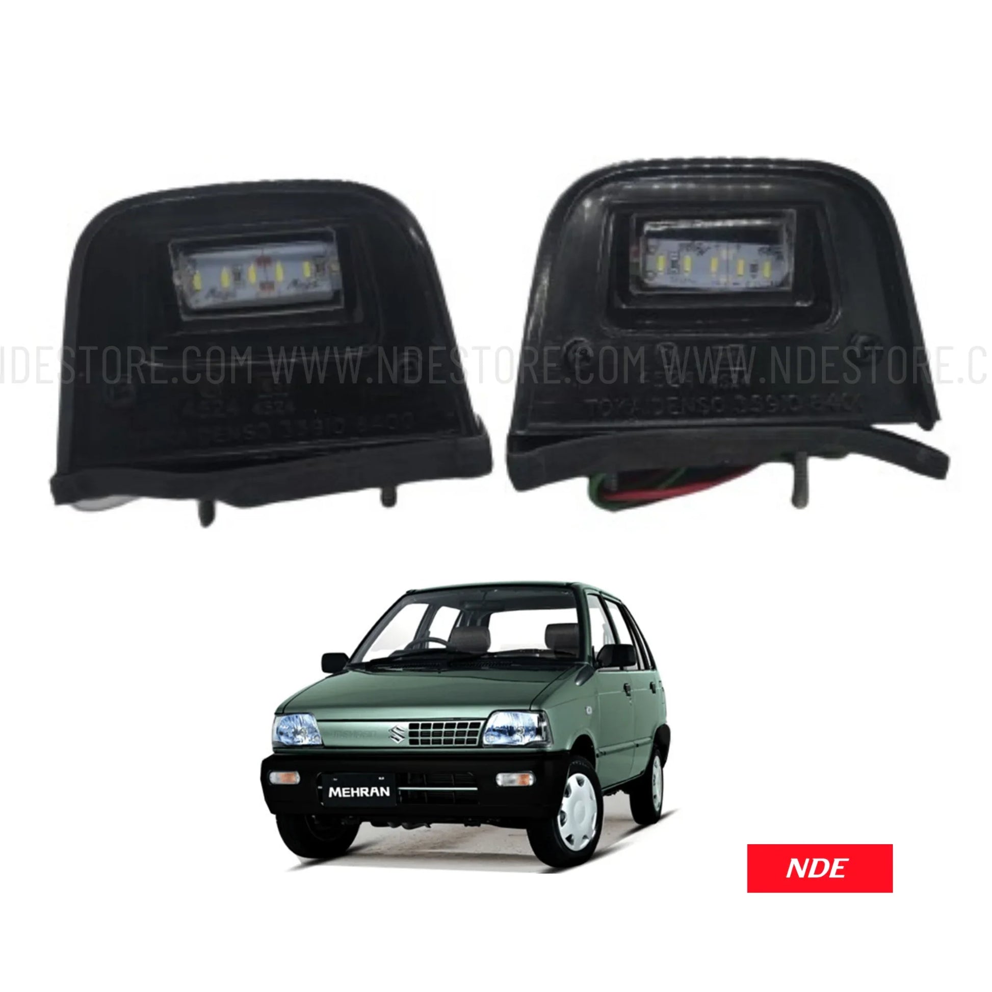 NUMBER PLATE LIGHT SET FOR SUZUKI MEHRAN - ndestore.com