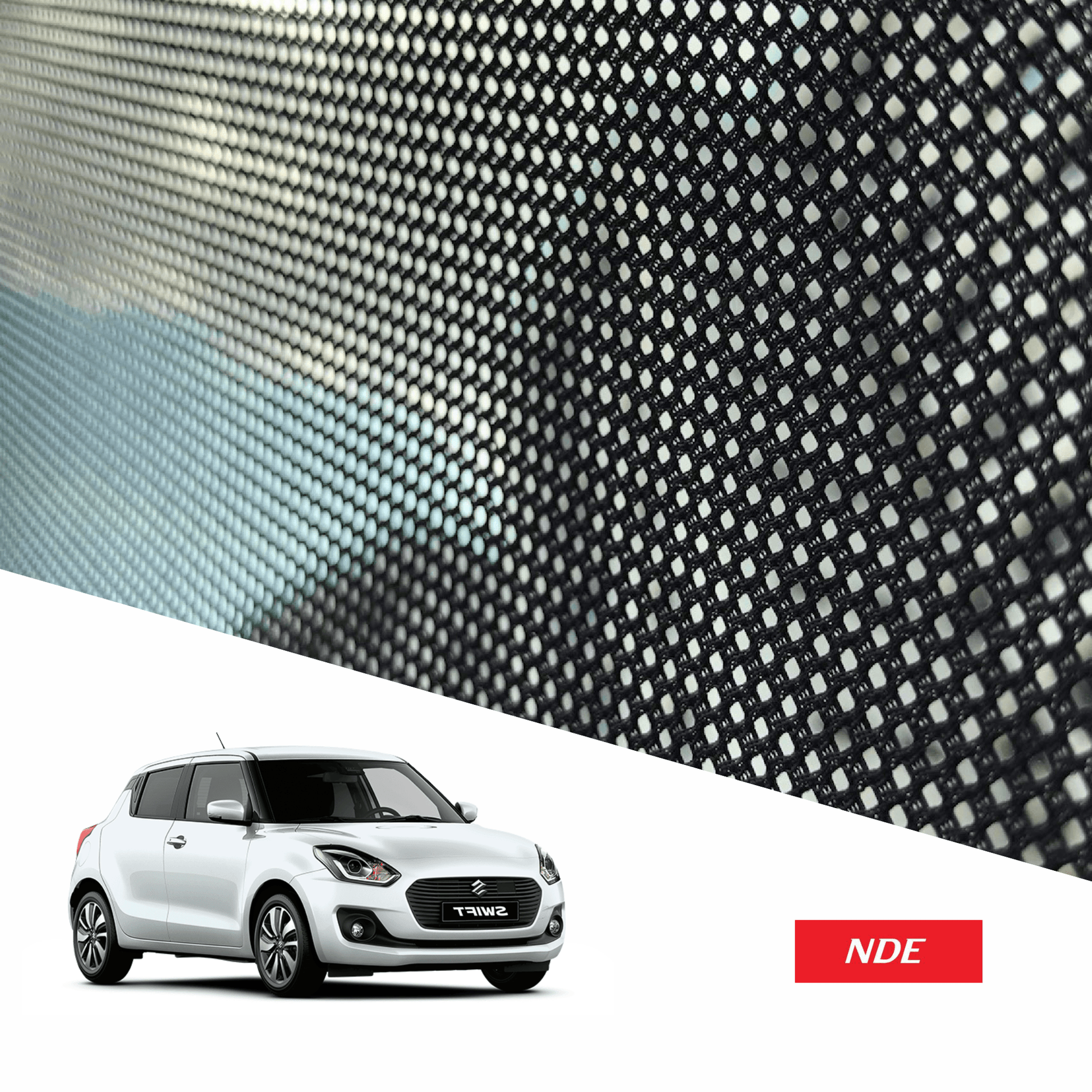 SUN SHADE CURTAIN SET XTREEME MESH FOR SUZUKI SWIFT (2021-2025) - ndestore.com