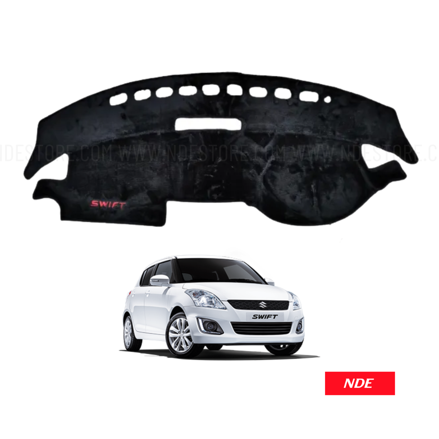 DASHBOARD MAT VELVET FOR SUZUKI SWIFT (2008-2021)