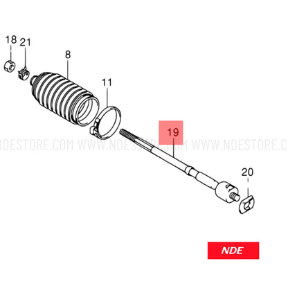 RACK END ASSY SET FOR SUZUKI SWIFT (2008-2021) - ndestore.com