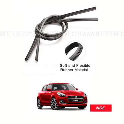 WIPER BLADE RUBBER REFILL DOT OE FOR SUZUKI SWIFT (2021-2025) - ndestore.com