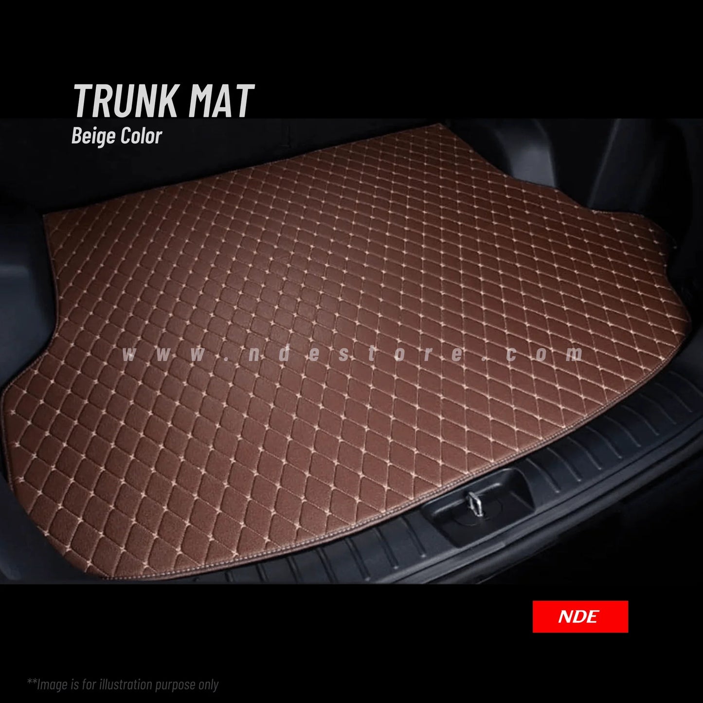 TRUNK FLOOR MAT 7D STYLE FOR SUZUKI VITARA - ndestore.com