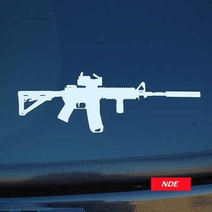 STICKER DECAL PROTECTION FIREARM