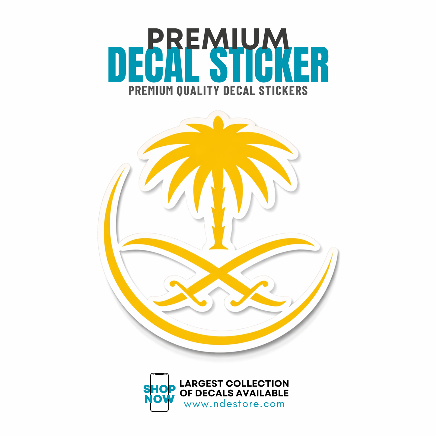 STICKER DECAL SAUDI ARABIA