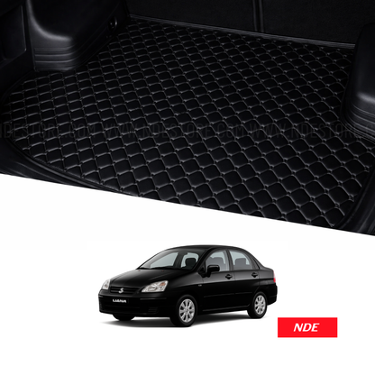 TRUNK FLOOR MAT 7D STYLE FOR SUZUKI LIANA