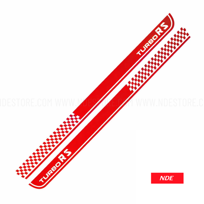 STICKER DECAL SIDE DOORS ALTO RS SPORTS FOR SUZUKI ALTO