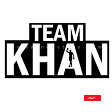 STICKER TEAM KHAN - ndestore.com