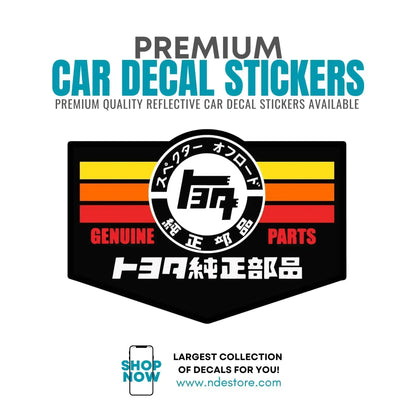 STICKER TEN GENUINE PARTS - ndestore.com