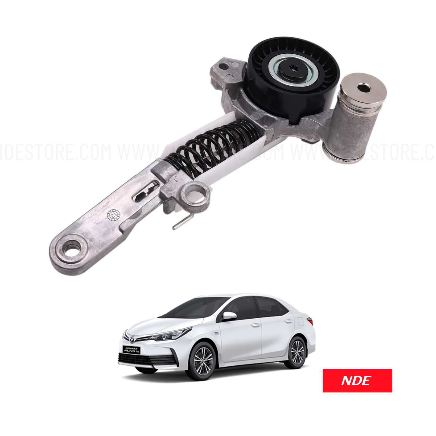 TENSIONER ASSY GENUINE FOR TOYOTA COROLLA ALTIS (2016-2025)