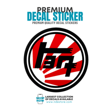 STICKER DECAL TEQ TOYOTA JAPAN FLAG
