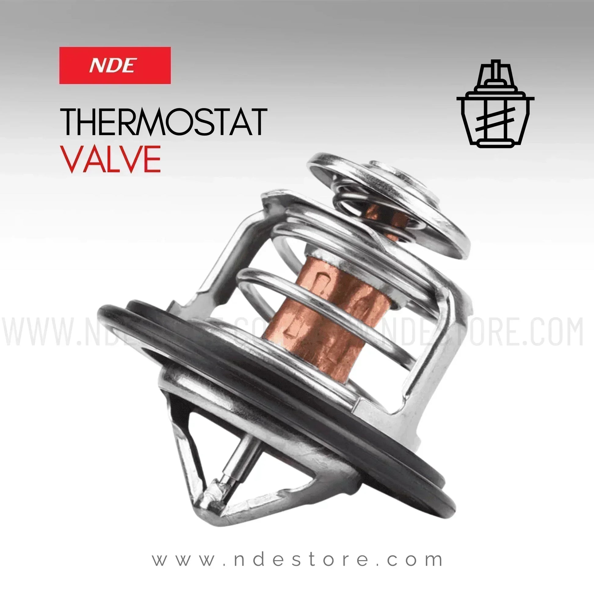 THERMOSTAT VALVE FOR HYUNDAI SANTRO - ndestore.com