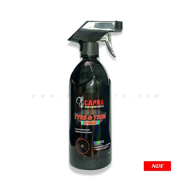 CAPRA TIRE AND TRIM SHINE SPRAY 500ML - ndestore.com
