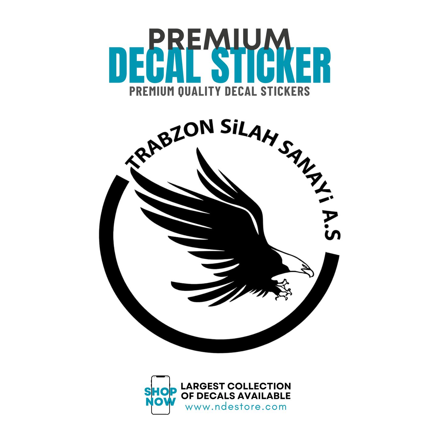 STICKER DECAL TISAS LOGO