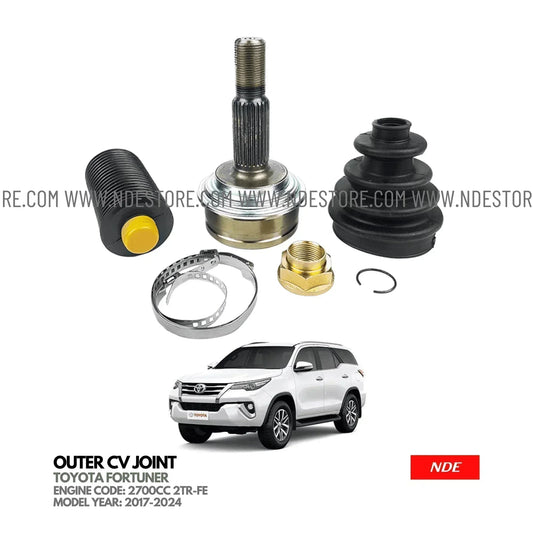CV JOINT COMPLETE KIT OUTER FOR TOYOTA FORTUNER - ndestore.com