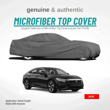 TOP COVER MICROFIBER FOR HONDA INSIGHT (2018-2024) - ndestore.com