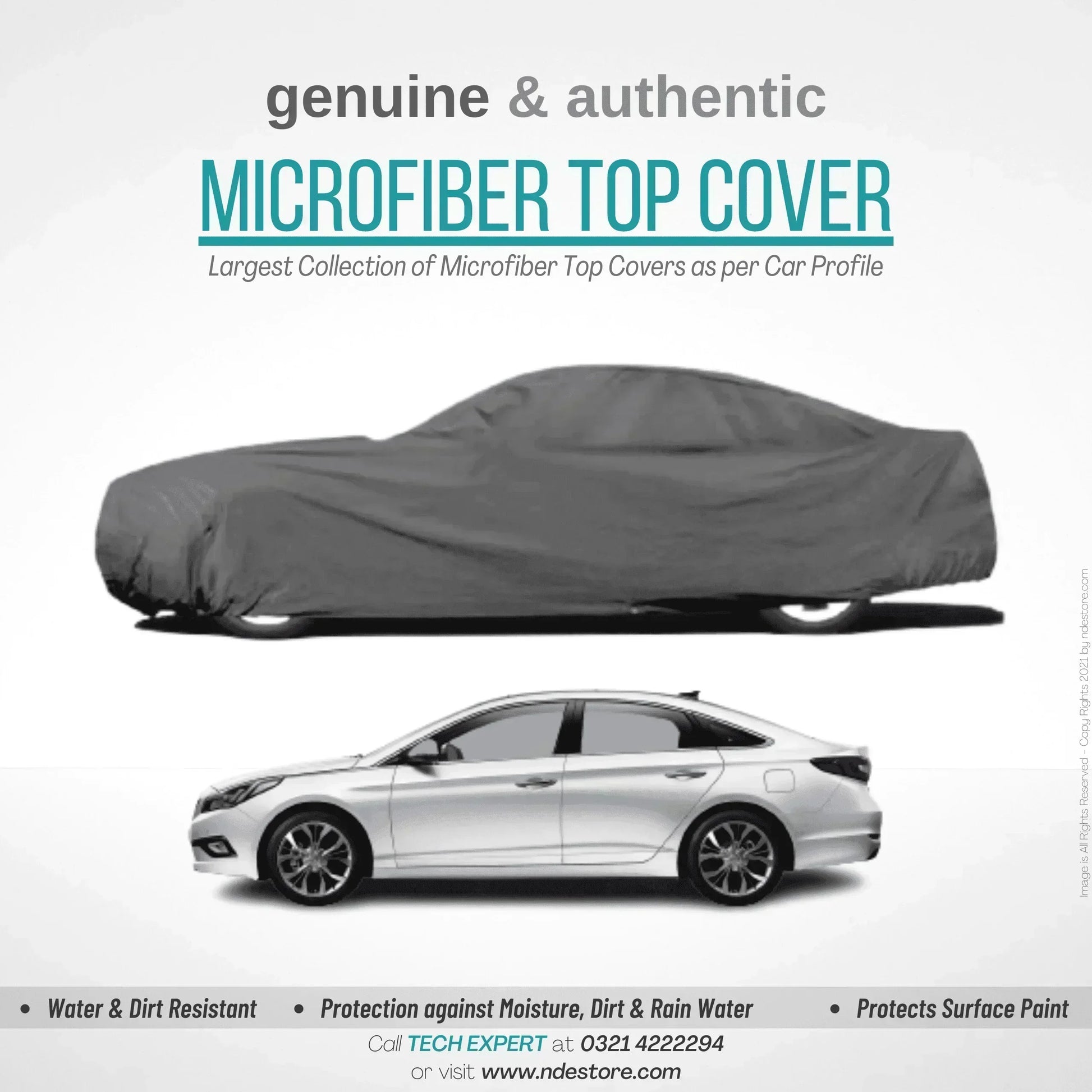 TOP COVER MICROFIBER FOR HYUNDAI SONATA - ndestore.com