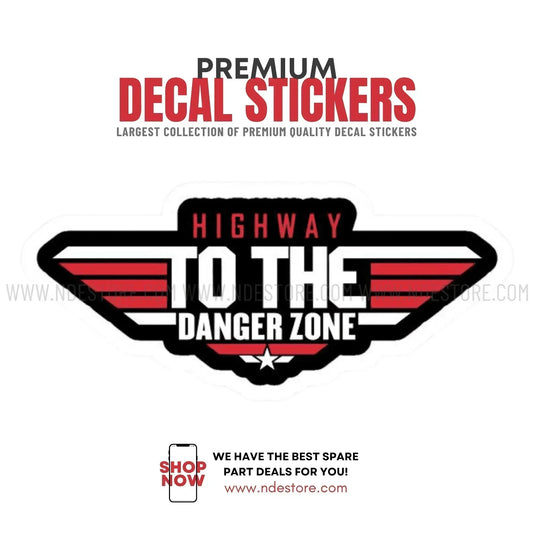 STICKER DANGER ZONE - ndestore.com