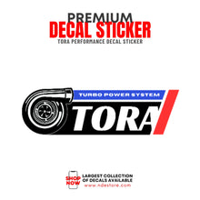 STICKER DECAL TORA