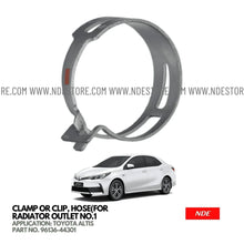 CLAMP HOSE RADIATOR OUTLET NO 1 FOR TOYOTA ALTIS (2008-2025) - ndestore.com