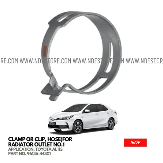 CLAMP HOSE RADIATOR OUTLET NO 1 FOR TOYOTA ALTIS (2008-2025) - ndestore.com