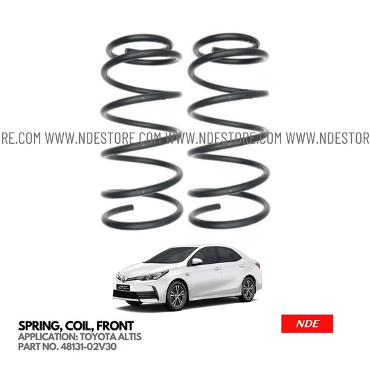 COIL SPRING FRONT SET FOR TOYOTA ALTIS (2008-2025) - ndestore.com