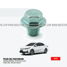 PLUG OIL PAN DRAIN FOR TOYOTA ALTIS (2008-2024) - ndestore.com
