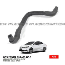 HOSE PIPE WATER BY PASS HOSE NO 3 FOR TOYOTA ALTIS (2008-2024) - ndestore.com