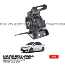 ENGINE MOUNTING INSULATOR LEFT FOR TOYOTA ALTIS (2008-2025) - ndestore.com