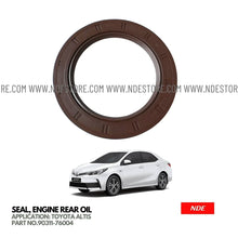 SEAL, ENGINE REAR OIL FOR TOYOTA ALTIS (2008-2024) - ndestore.com