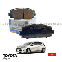 BRAKE DISC PAD SET FRONT MK JAPAN FOR TOYOTA AQUA - ndestore.com