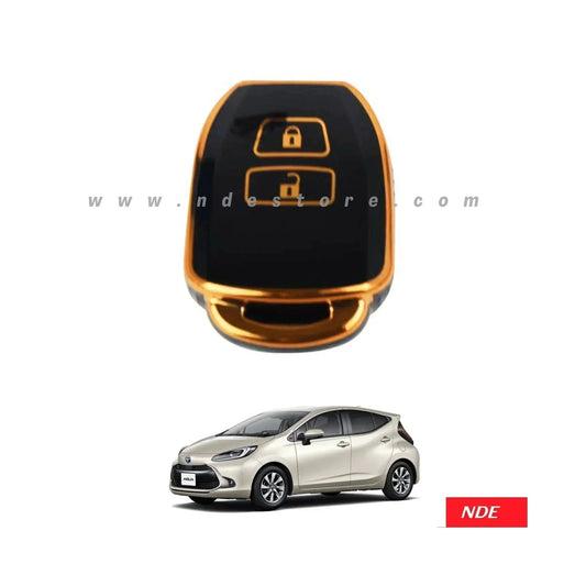 KEY COVER TPU STYLE FOR TOYOTA AQUA (2018-2022) - ndestore.com