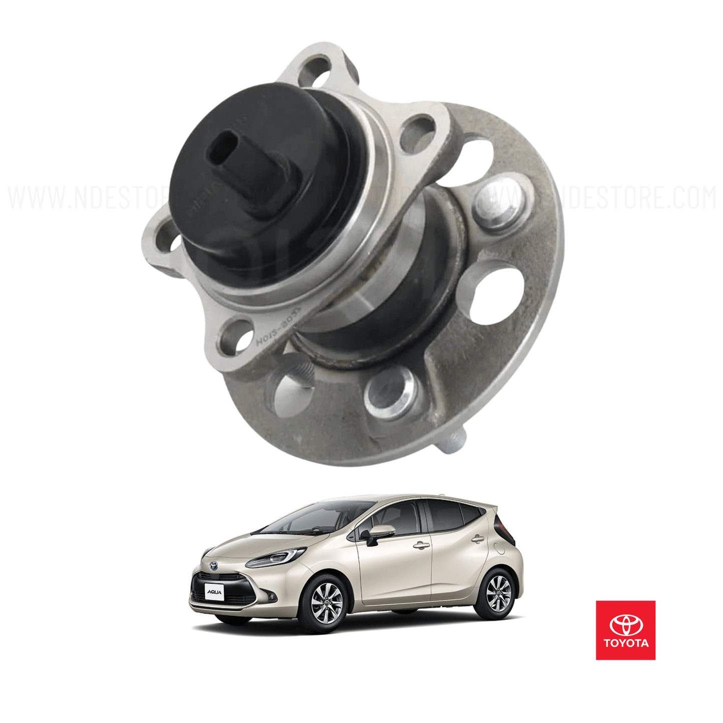 WHEEL HUB BEARING REAR GENUINE FOR TOYOTA AQUA - ndestore.com