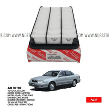 AIR FILTER ELEMENT GENUINE FOR TOYOTA AVALON (2000-2005) - ndestore.com