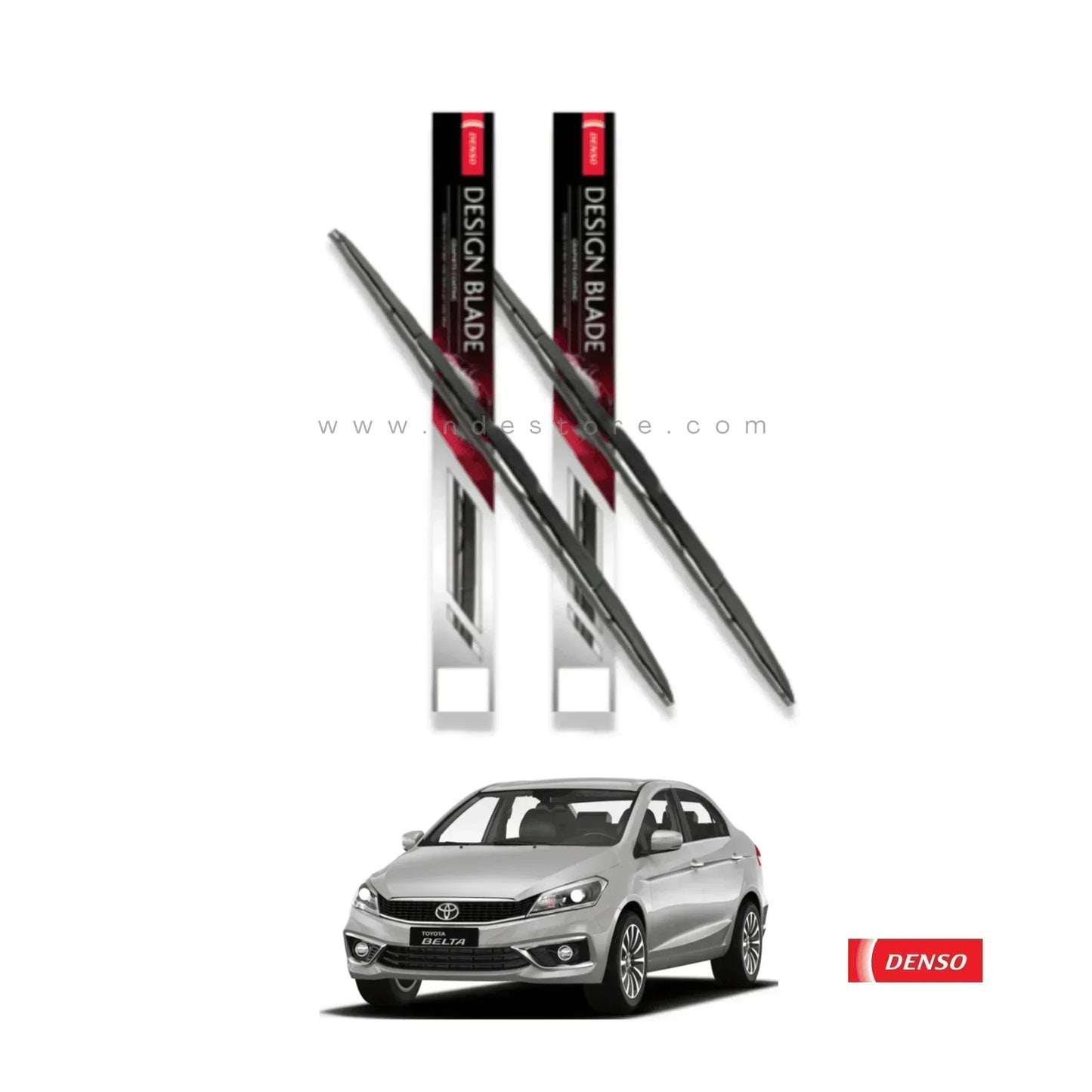 WIPER BLADE DENSO PREMIUM TYPE FOR TOYOTA BELTA - ndestore.com