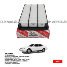 AIR FILTER ELEMENT GENUINE FOR TOYOTA CAMRY (1992-2001) - ndestore.com
