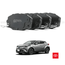 BRAKE DISC PAD SET FRONT GENUINE FOR TOYOTA C-HR - ndestore.com