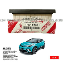 AIR FILTER ELEMENT GENUINE FOR TOYOTA C-HR (2018-2025) - ndestore.com