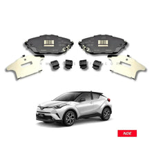 BRAKE DISC PAD SET FRONT GENUINE FOR TOYOTA CH-R - ndestore.com