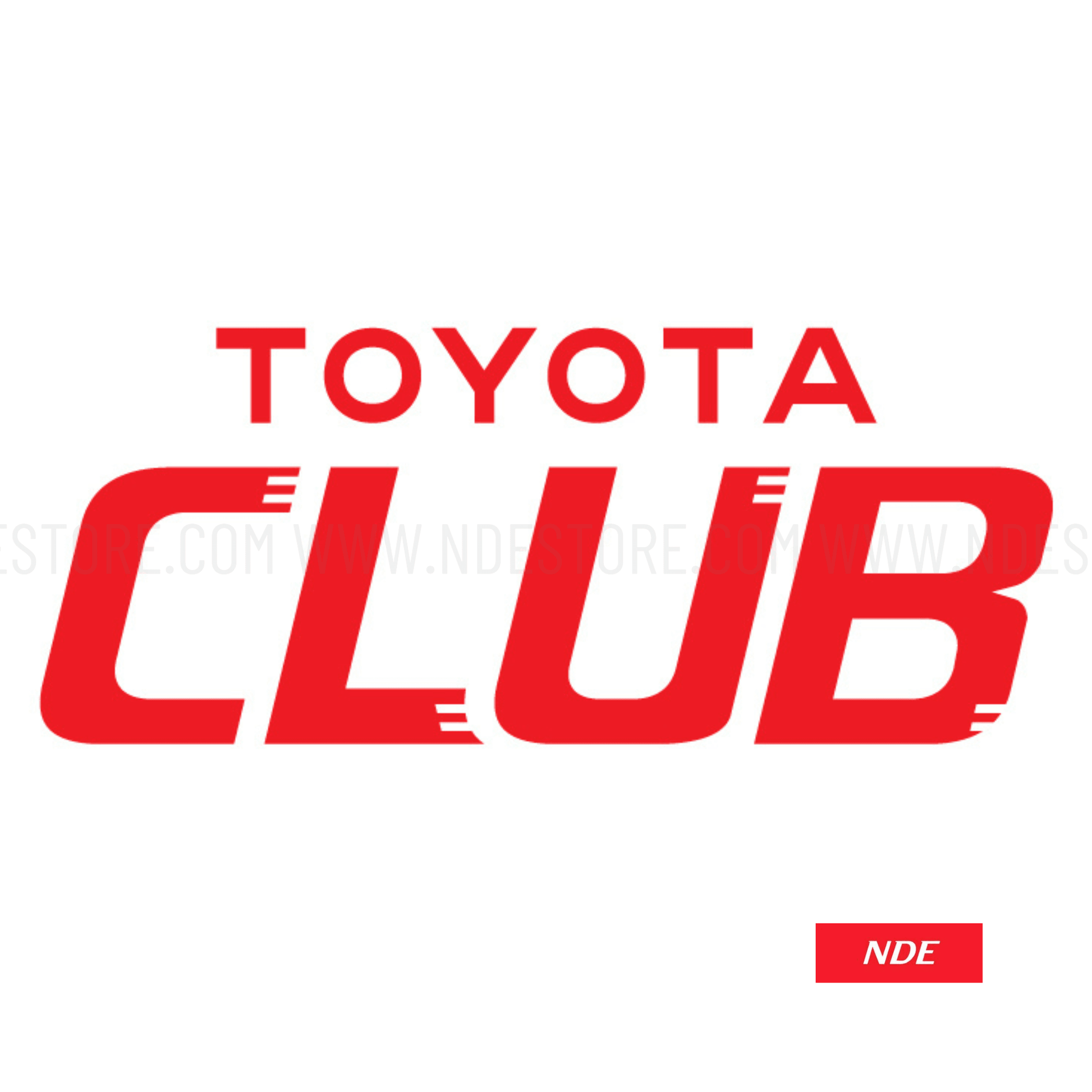 STICKER TOYOTA CLUB - ndestore.com