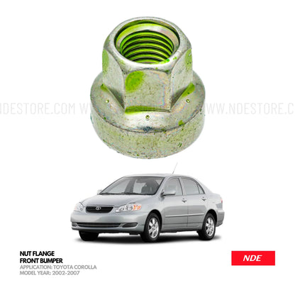 BUMPER FRONT NUT CLIP FOR TOYOTA COROLLA (2002-2008) - ndestore.com