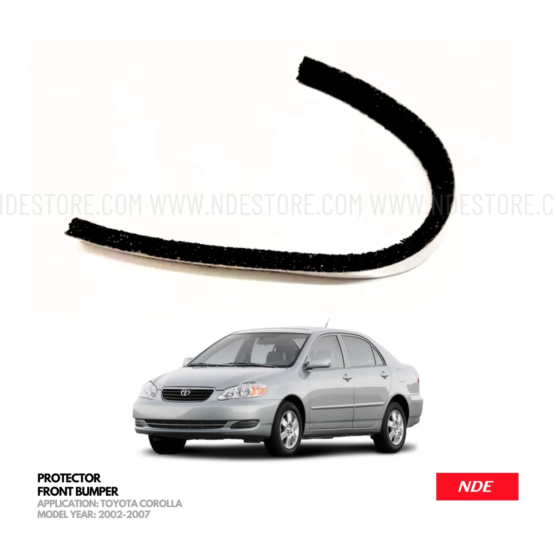 BUMPER FRONT PROTECTOR FOR TOYOTA COROLLA COROLLA (2002-2008) - ndestore.com